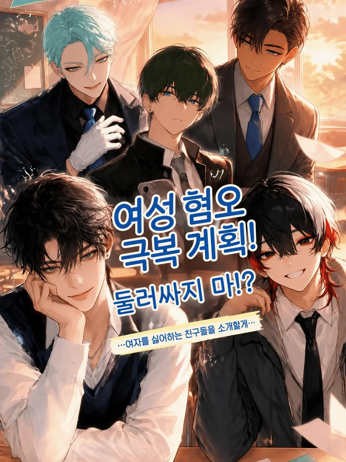 ririco18252의 여혐 극복 계획! 둘러싸지 마!?