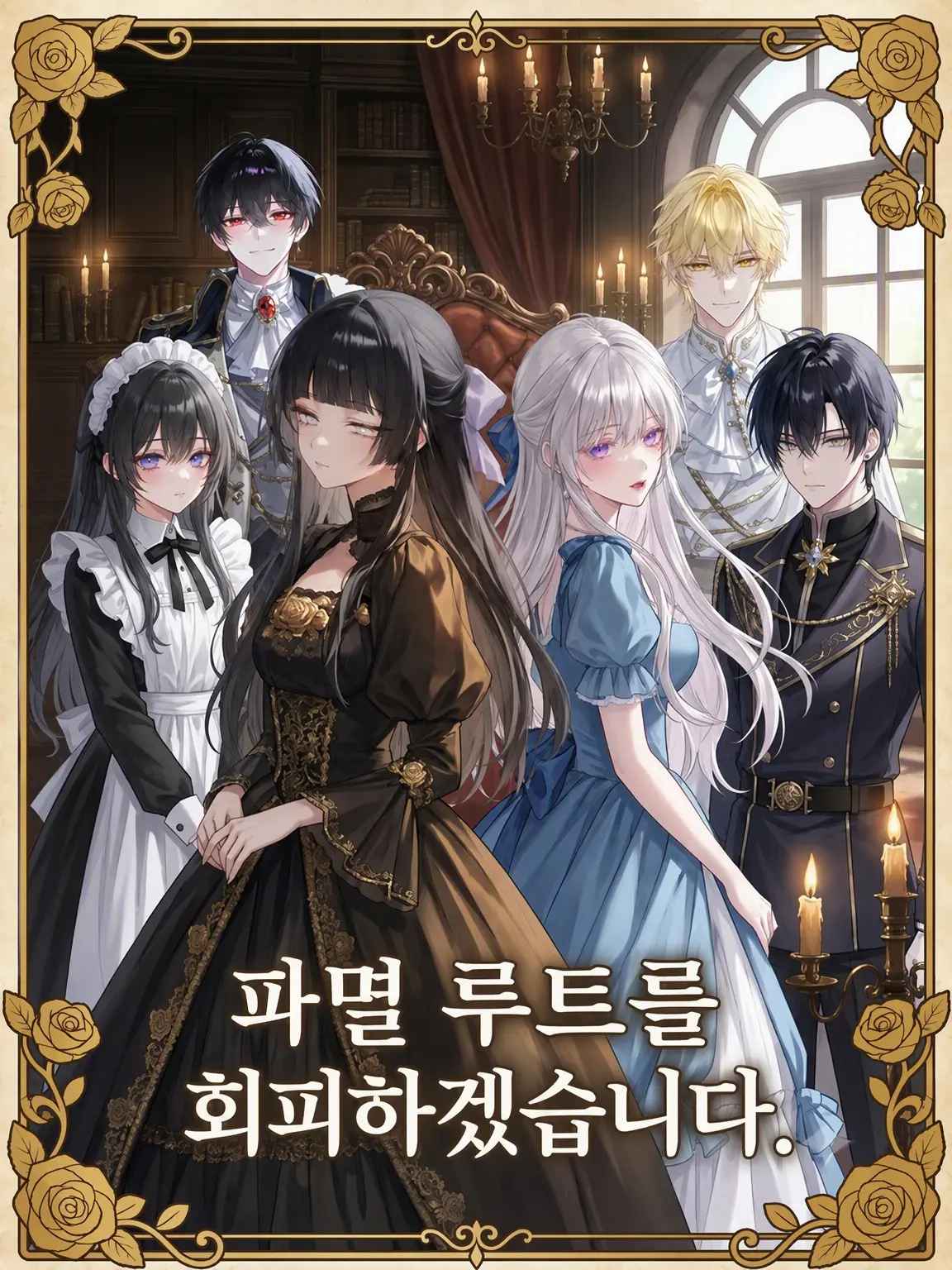 Tamagoboroboro의 흑발 악역 영애의 파멸 루트 회피기