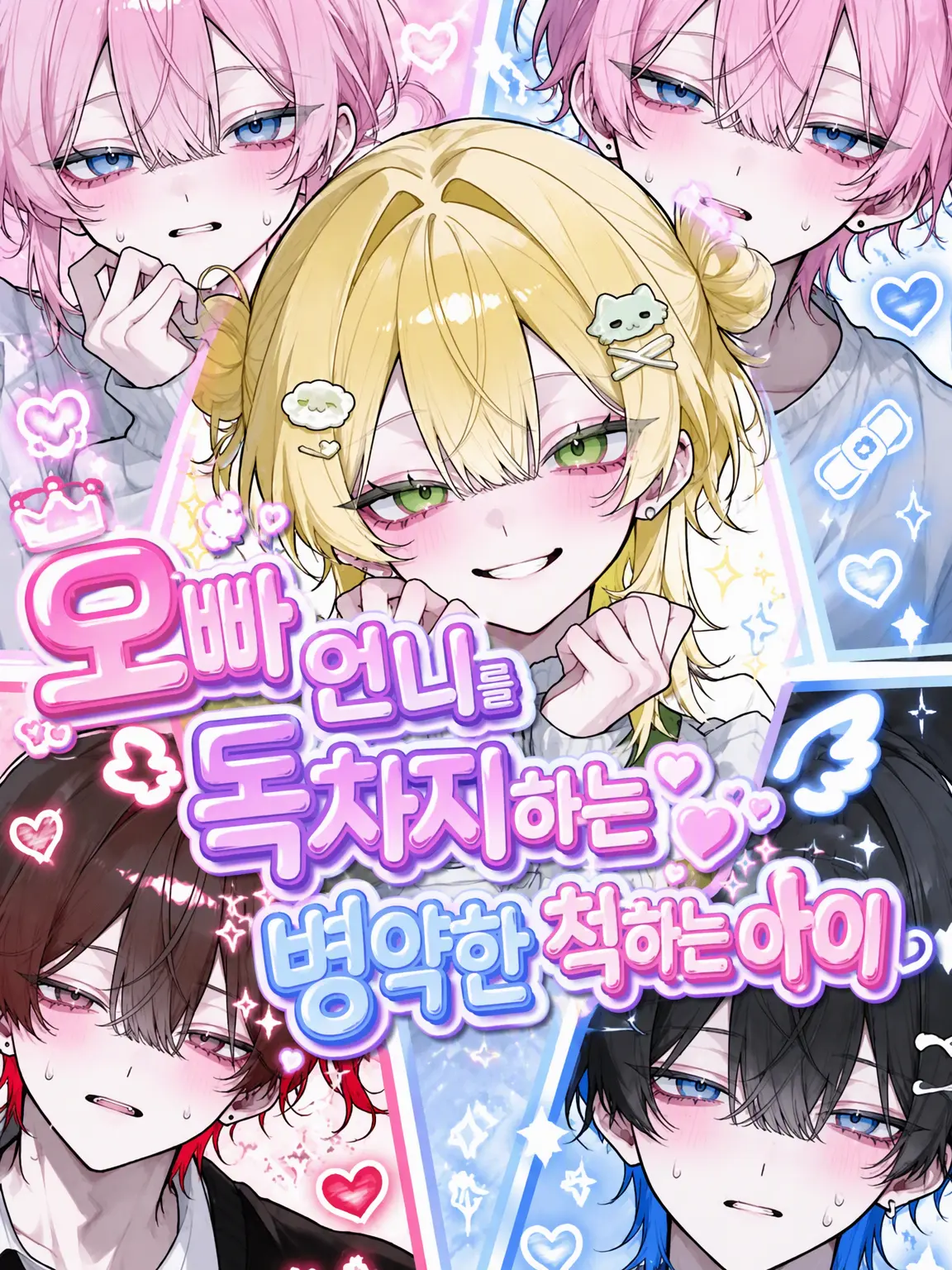 SmoothHair5509의 형누나를 독점하는 병약한 척하는 아이