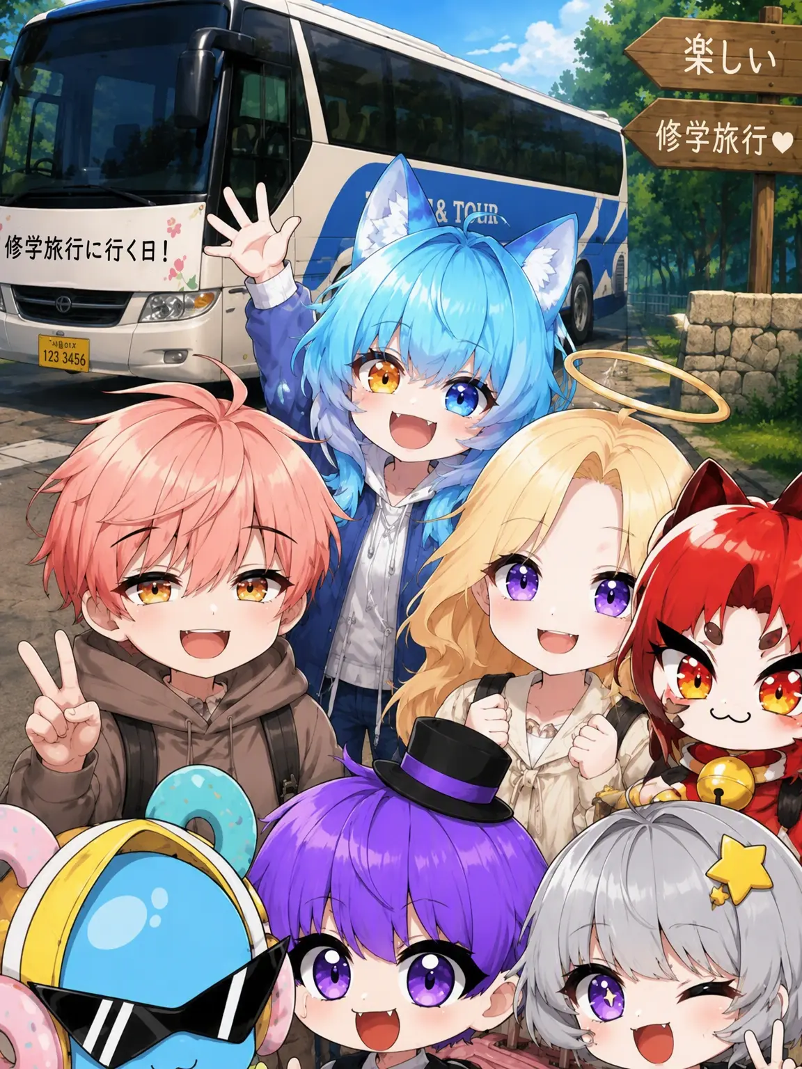12340ocxzcxz의 大邸宅と修学旅行！
