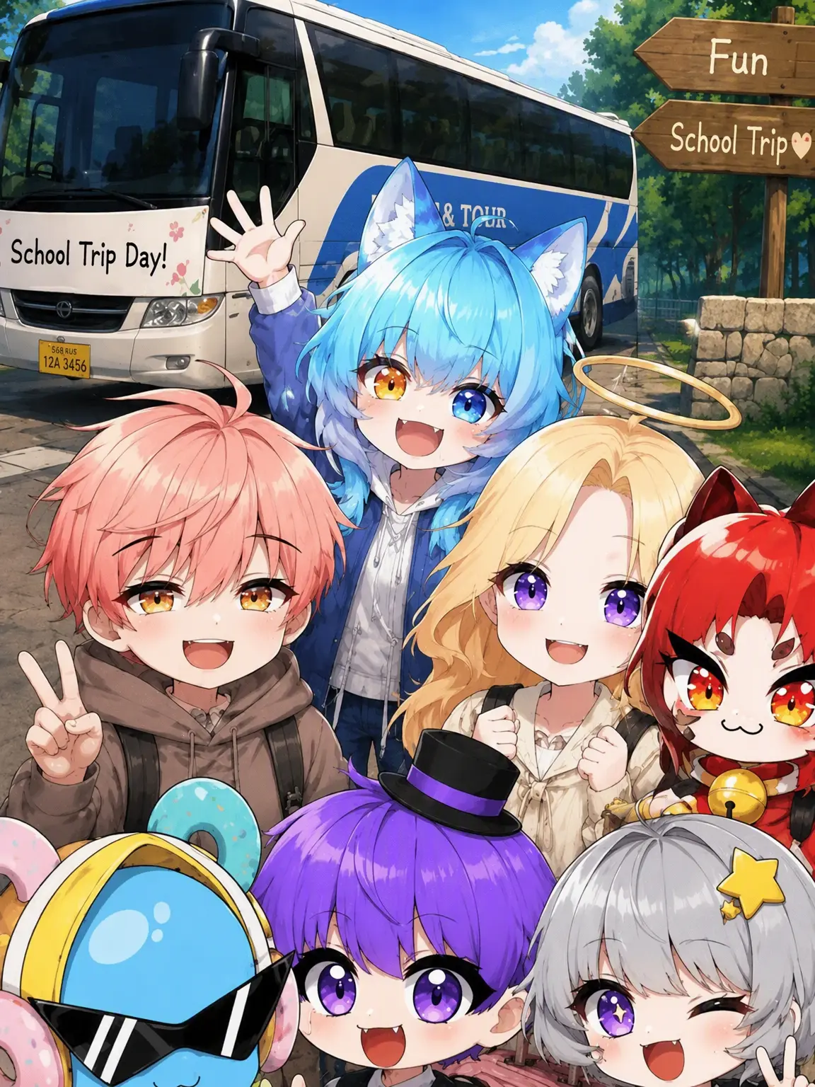 12340ocxzcxz의 School Trip with Team Mansion!