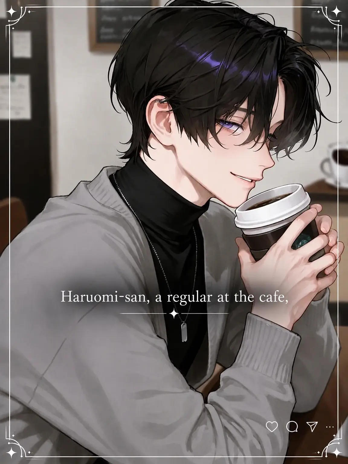 poroppo_p0p0의 Haruomi, the Cafe Regular