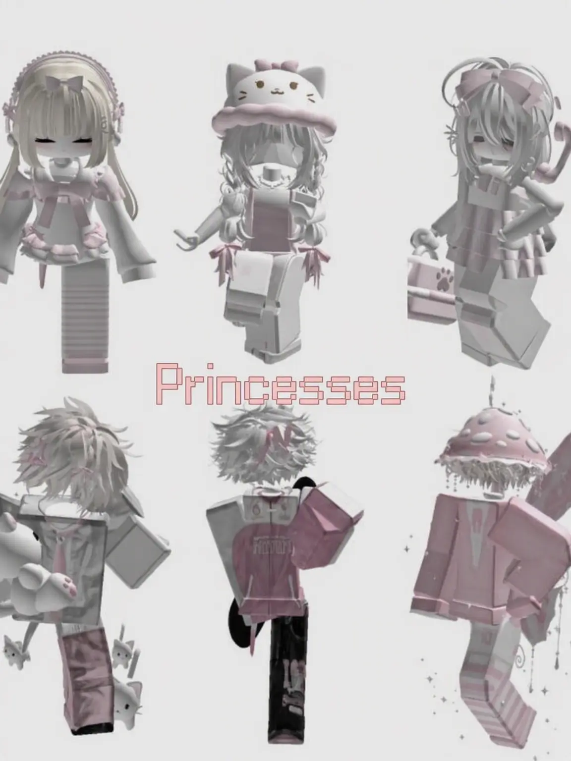 9a_xu의 Princess Squad (Inc. Fox)
