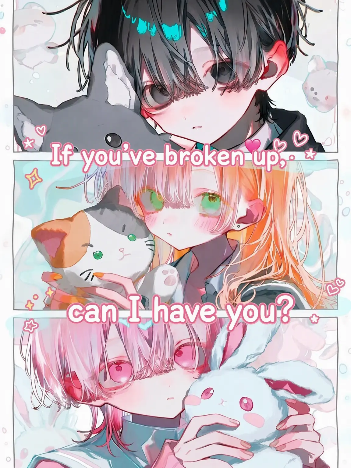 hosirua_의 Since they broke up, can I have them?
