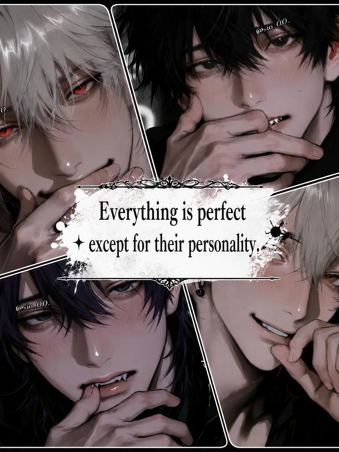 sio_00.의 Perfect, Except for Their Personalities.
