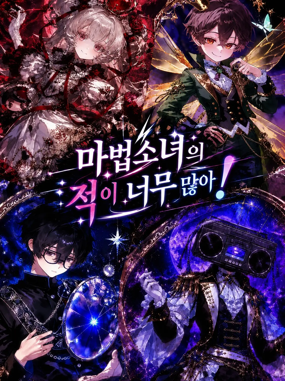 SkinnyCake6750의 마법소녀에겐 적이 너무 많아!