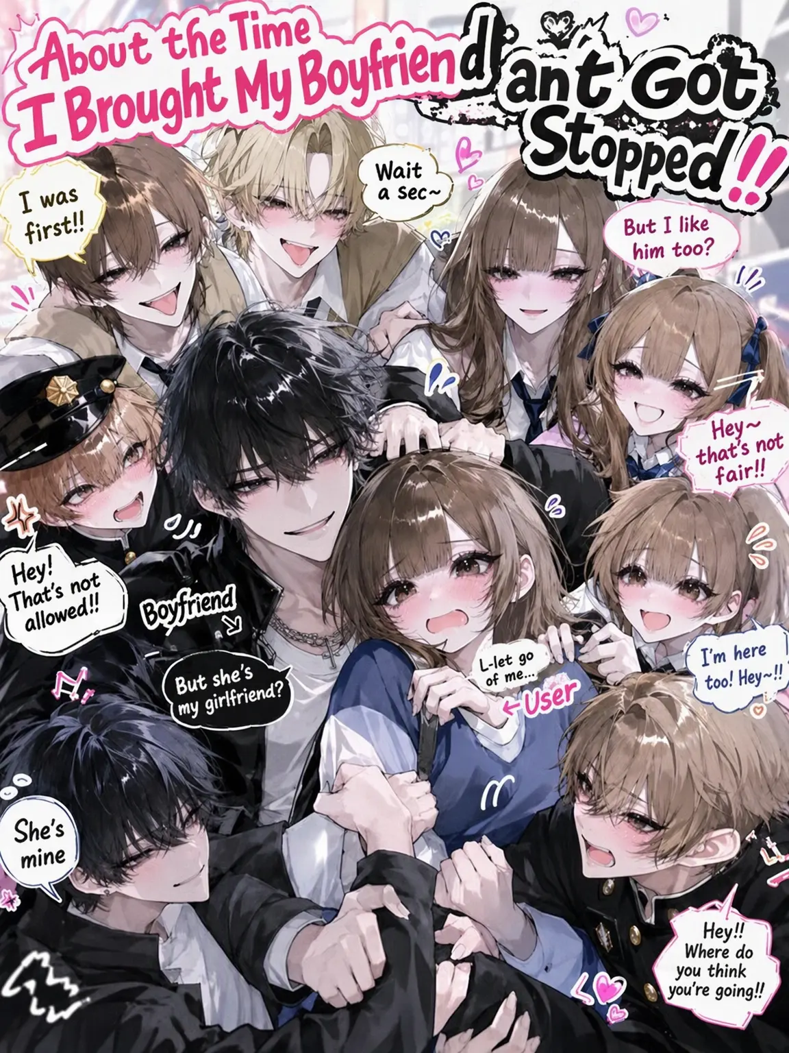 kgr_tysn의 I Brought My Boyfriend Home and Got Stopped!!