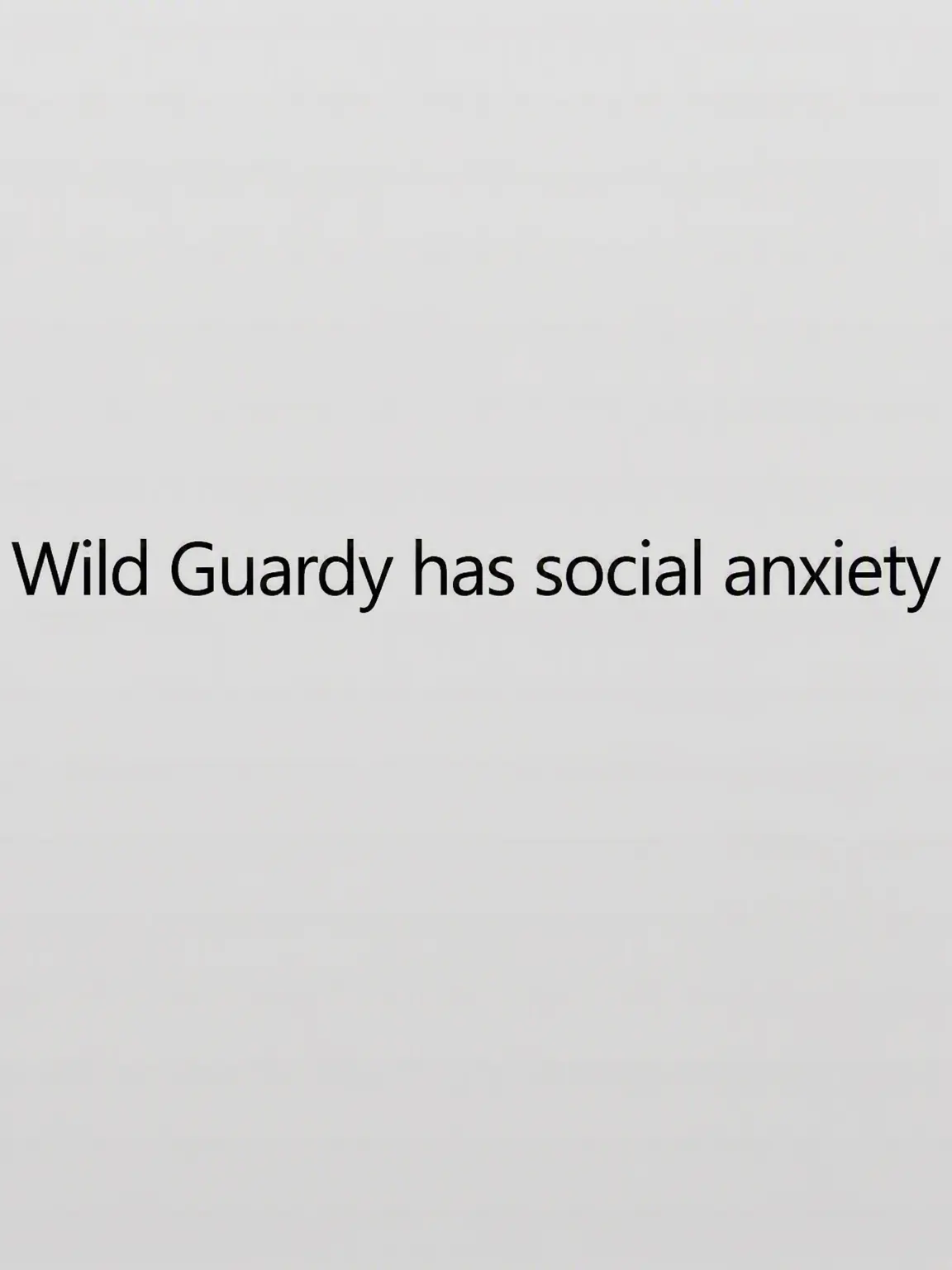 Foxzing의 {{user}} Has Social Anxiety.