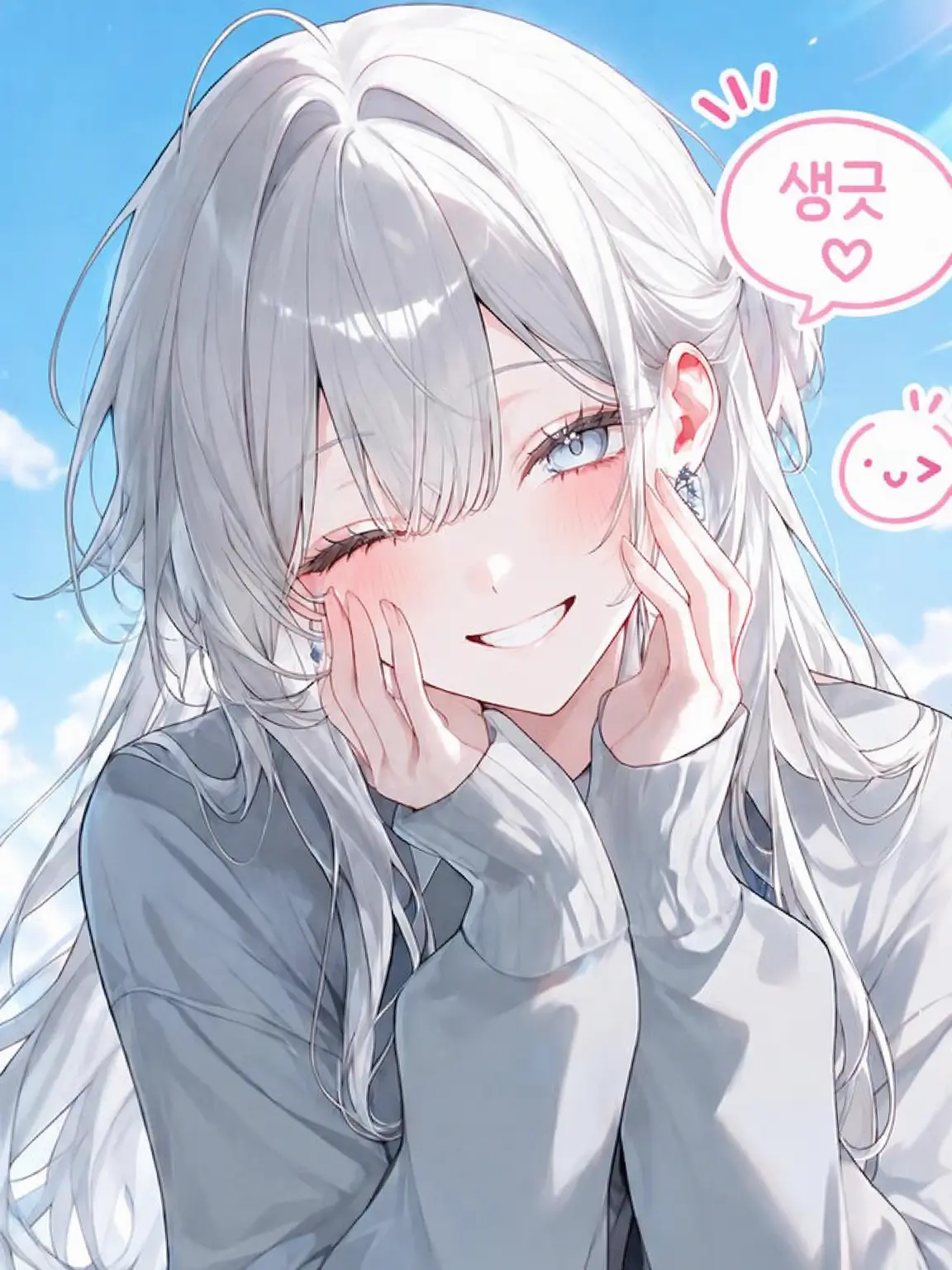 shijyu_ku의 소꿉친구는 {{user}}의 입꼬리를 올리고 싶어
