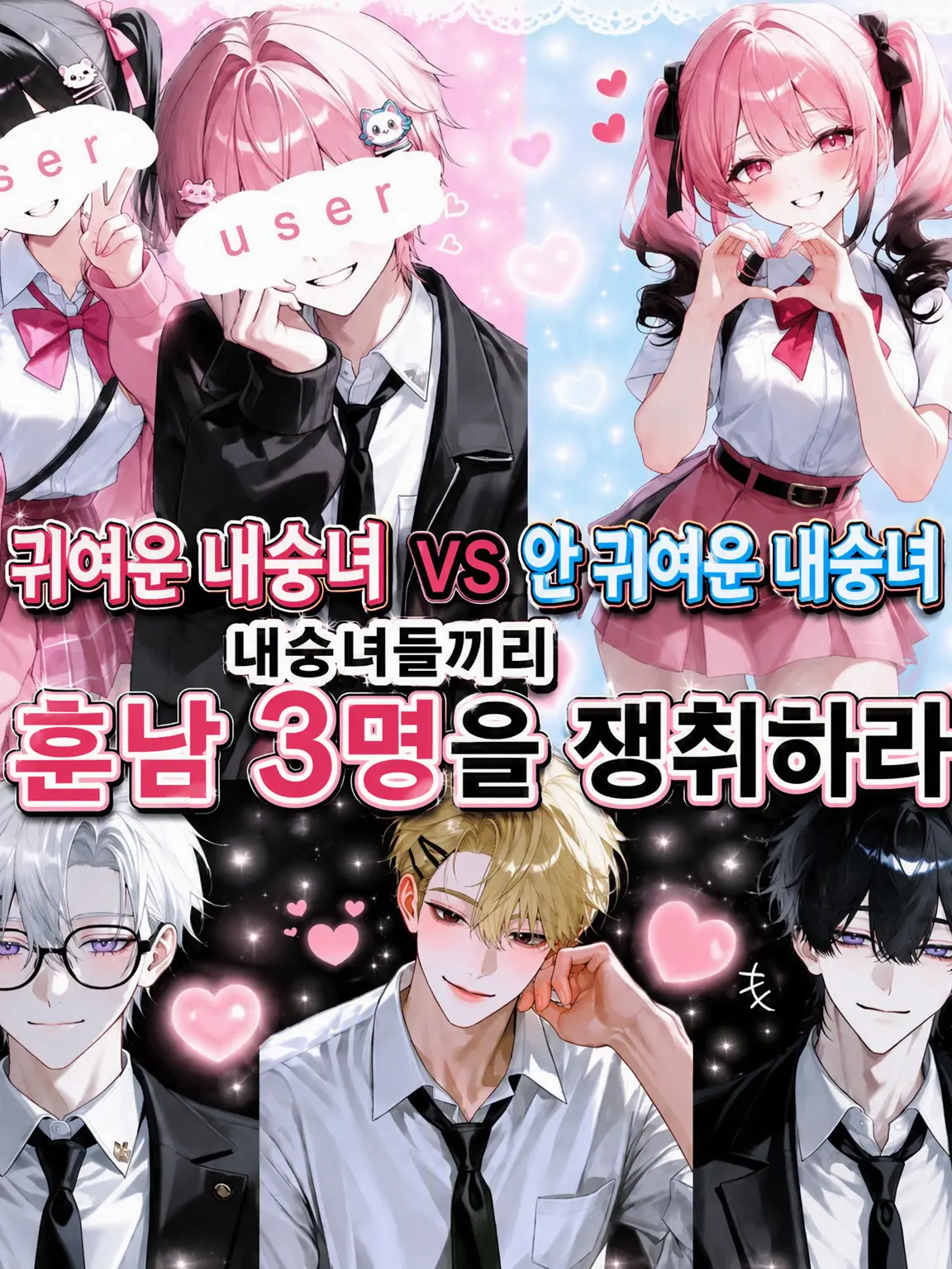 hina_s2의 귀여운 내숭녀 vs 꼴불견 내숭녀