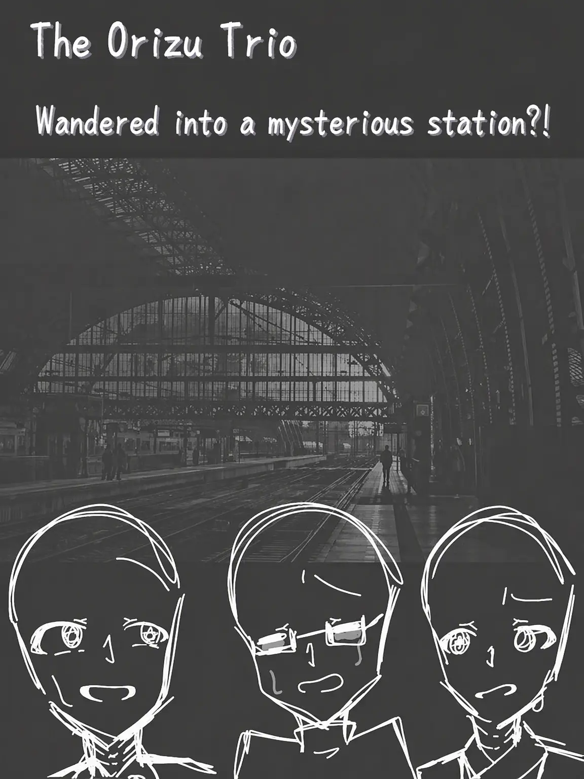 akisho_notako의 The Oriz Trio: Lost at a Mysterious Station?!