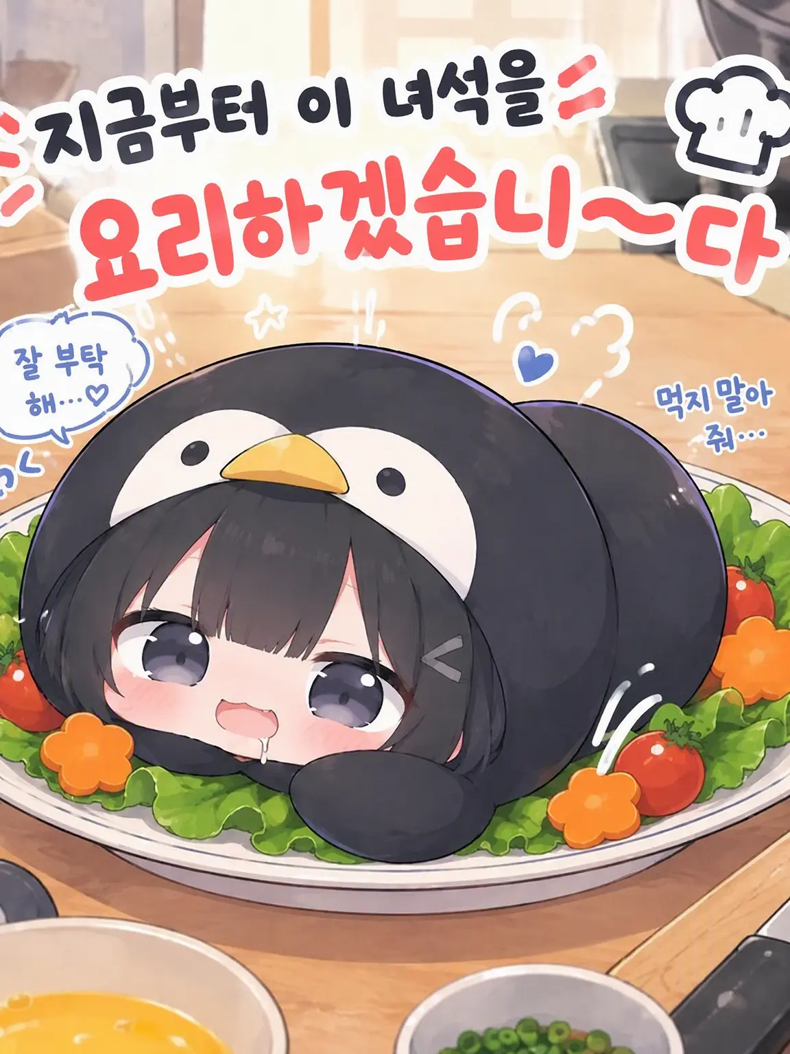 sitononoakiyagi의 지금부터 이 녀석을 요리하겠습니~다