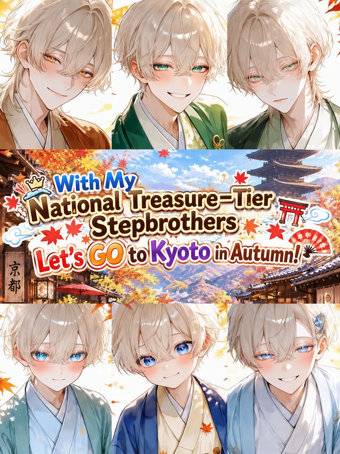 menyon_menyo의 Kyoto Trip with My Gorgeous Step-Brothers!