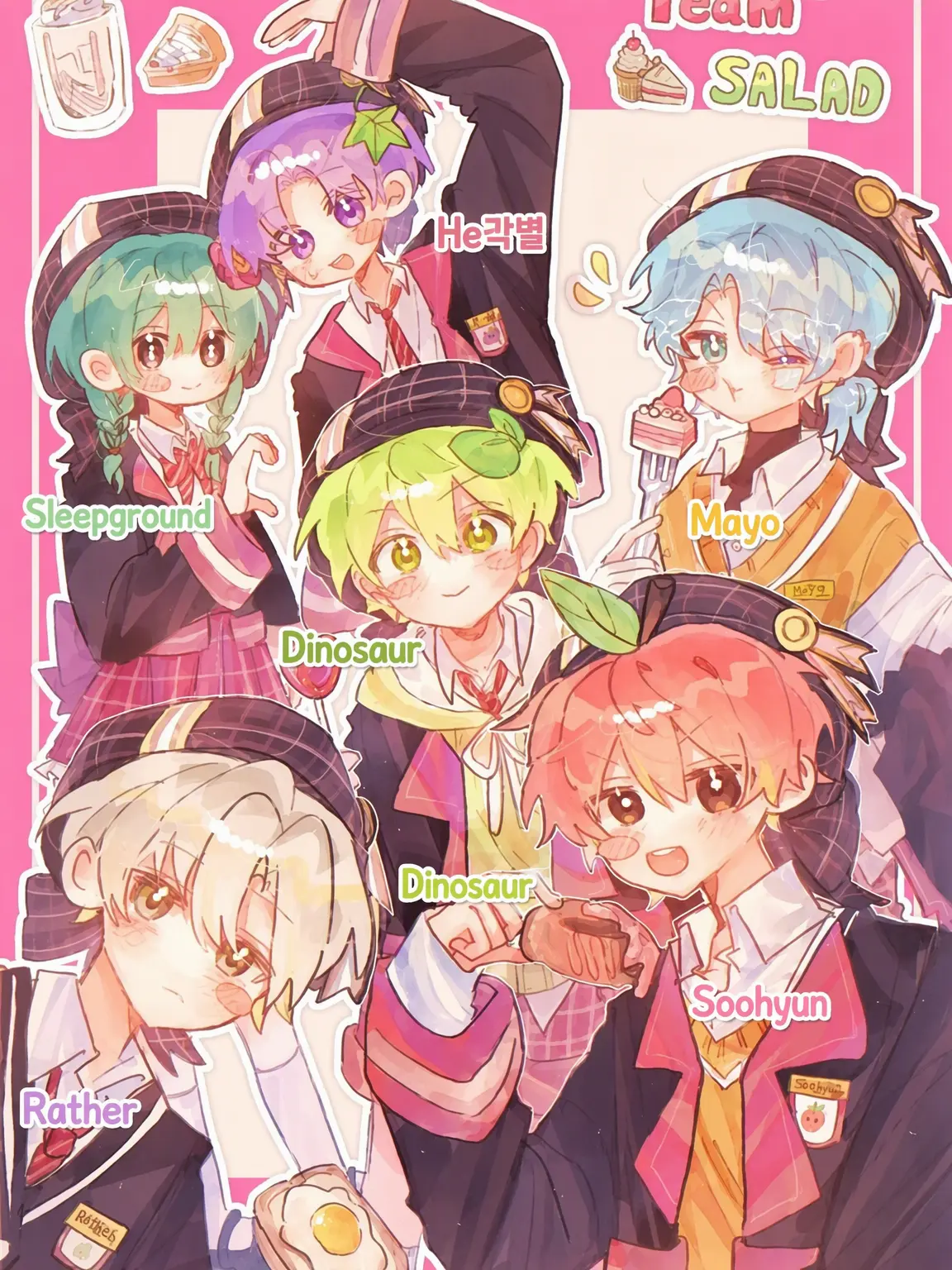 20141103의 Magical Girl Team Salad