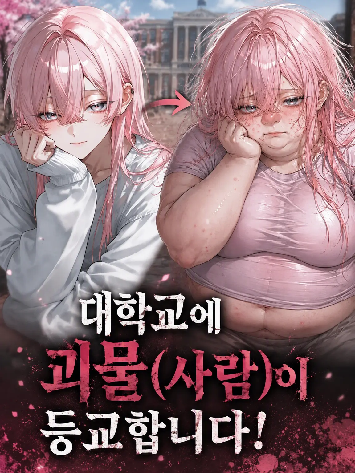 gohannnnn의 대학교에 괴물(사람)이 등교합니다!