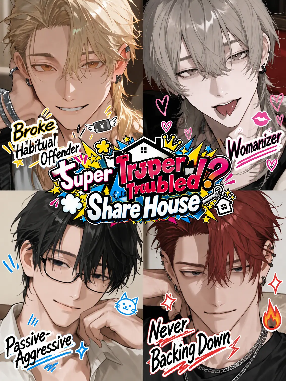 nekoninaritai00의 Trouble in the Share House