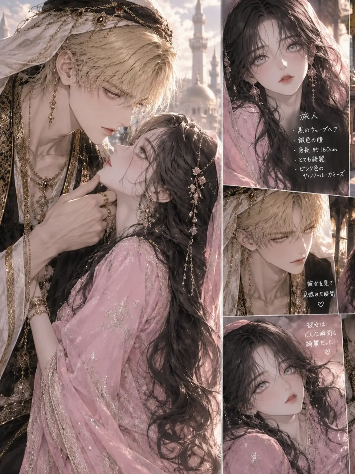 Soft_Berry의 🌙《砂漠に落ちた銀の星》