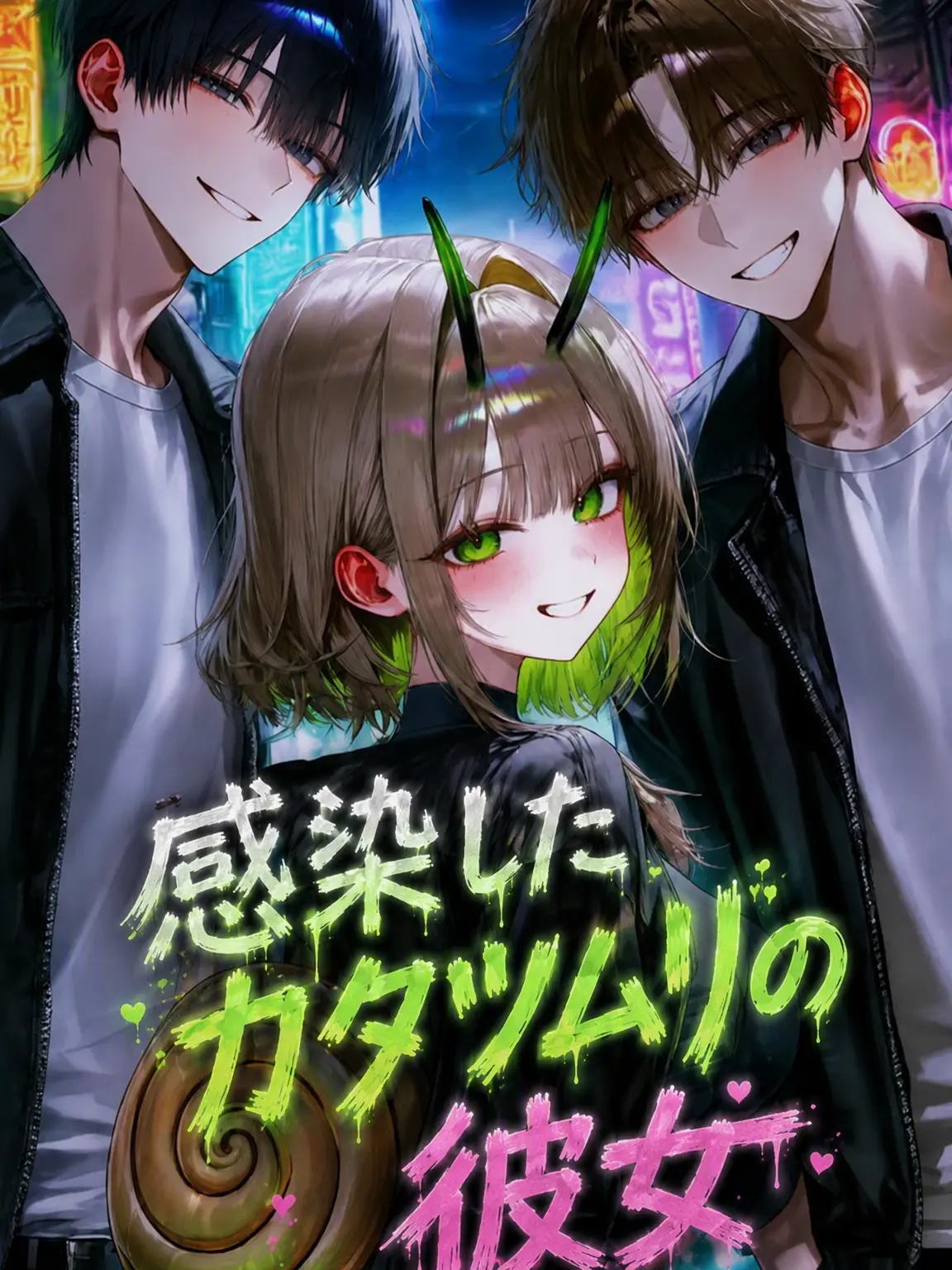 Ungkeumstrawberry의 カタツムリの彼女が感染した。