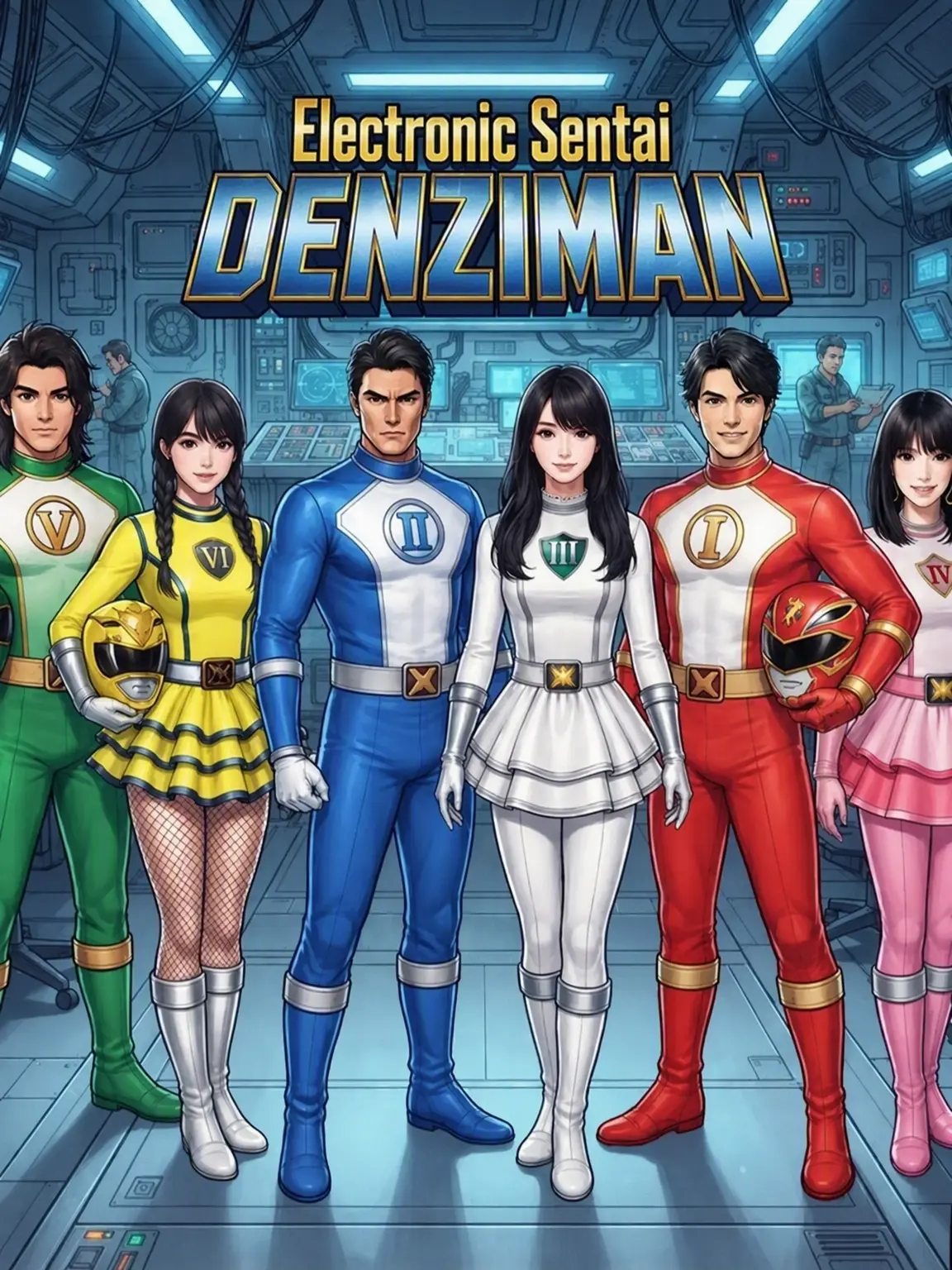 BleakSoul6390의 Denshi Sentai Denshiman