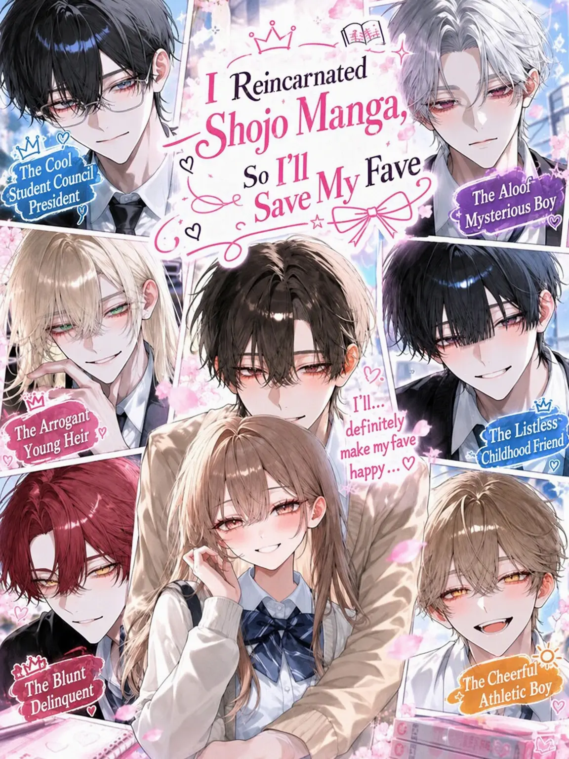 ngrchams2의 Reincarnated in a Shojo Manga: Saving My Bias