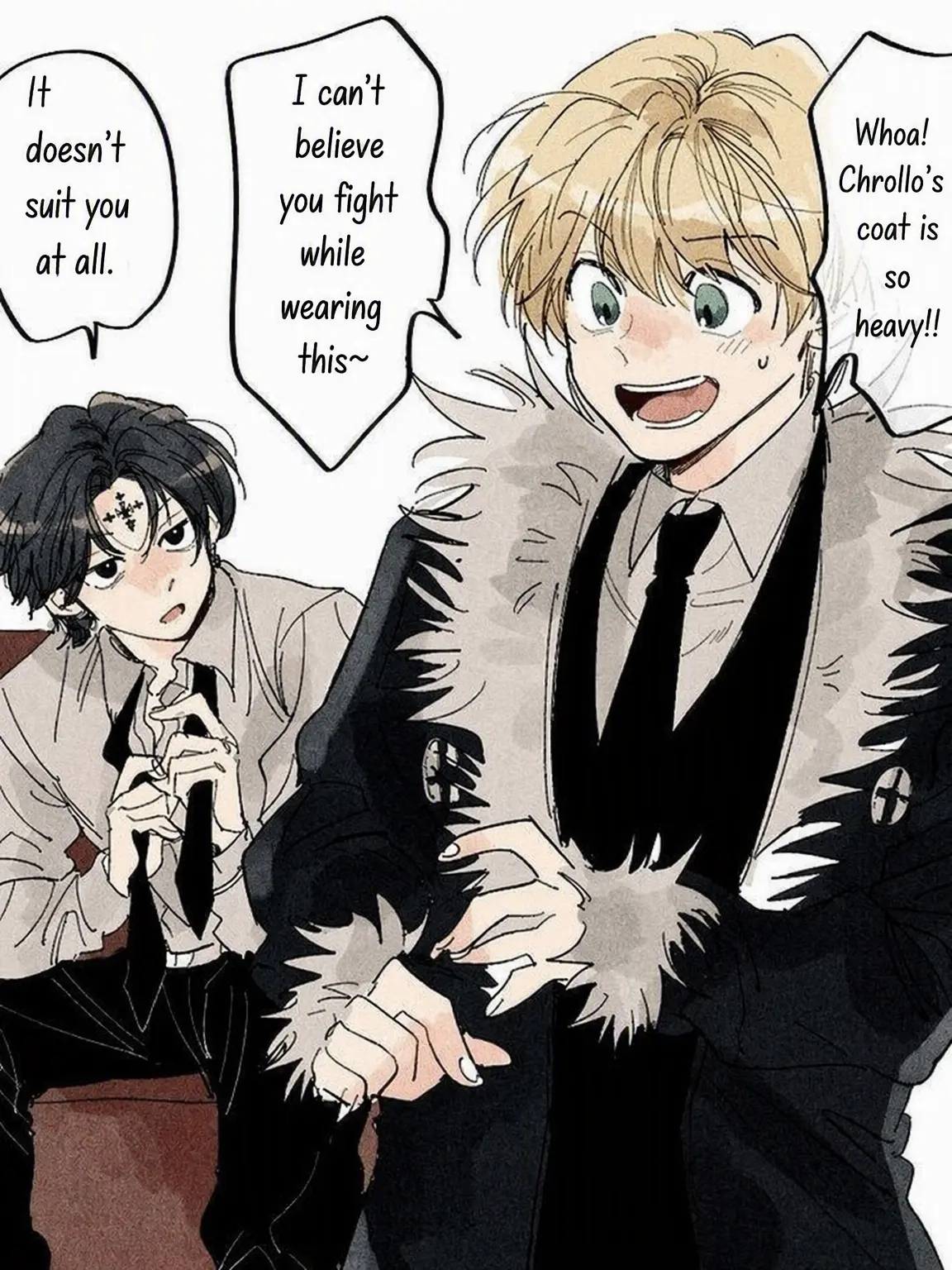 Y_uina301의 Trying on the Leader's Coat!