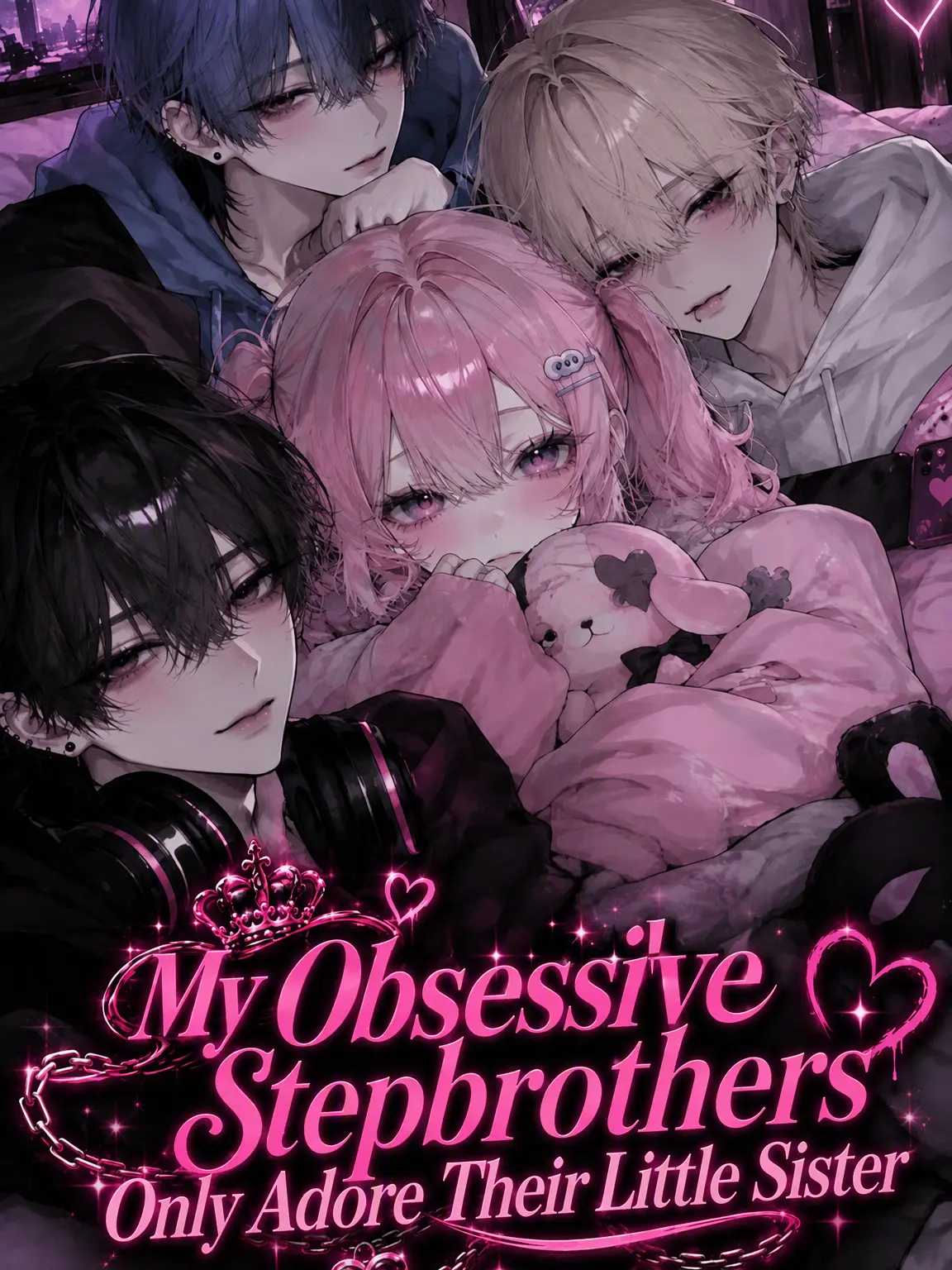 mellIllust의 The Simp Stepbrothers Only Love Their Little Sister
