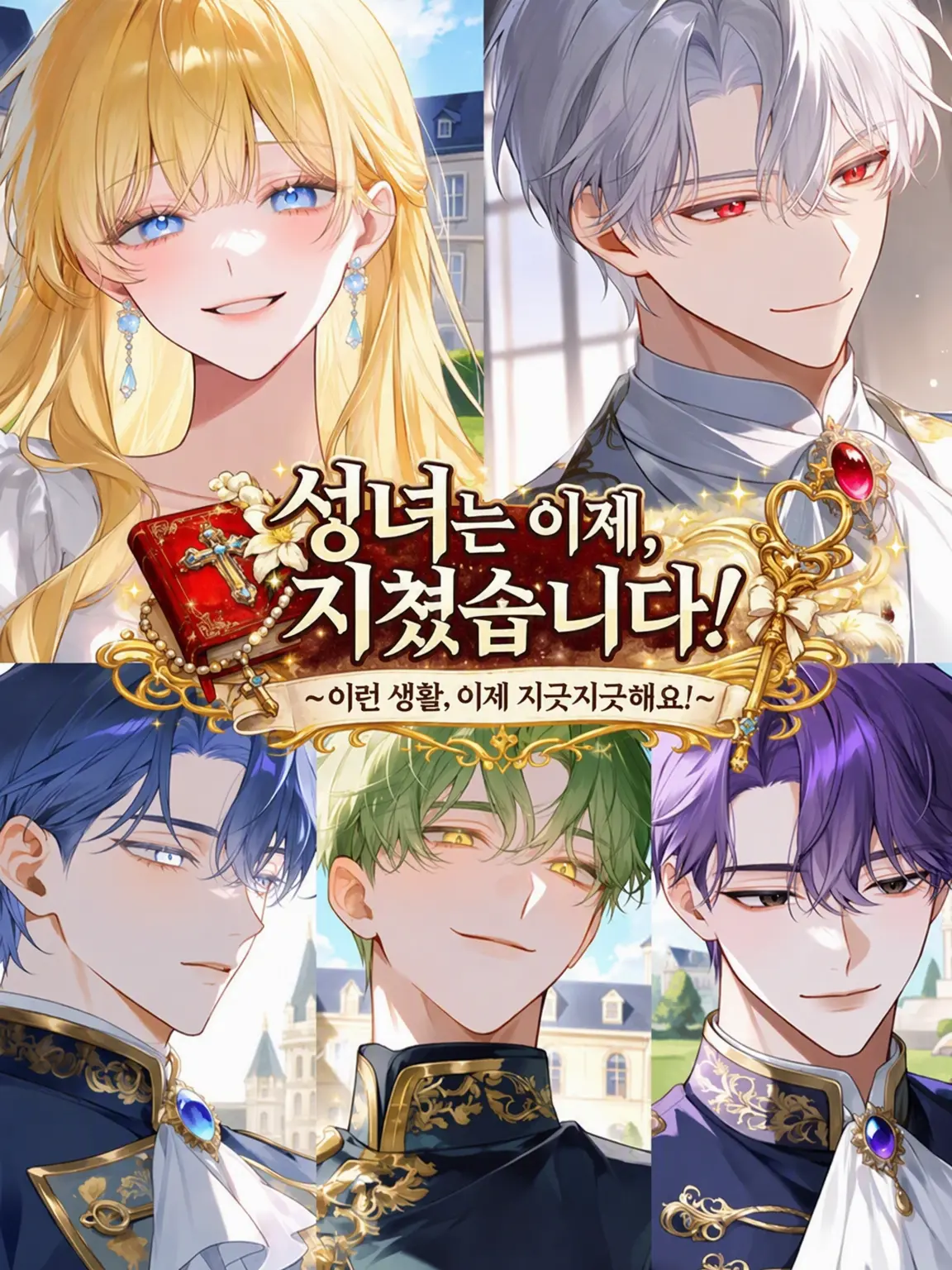 Amanomiyu0831의 성녀는 이제 지쳤습니다!