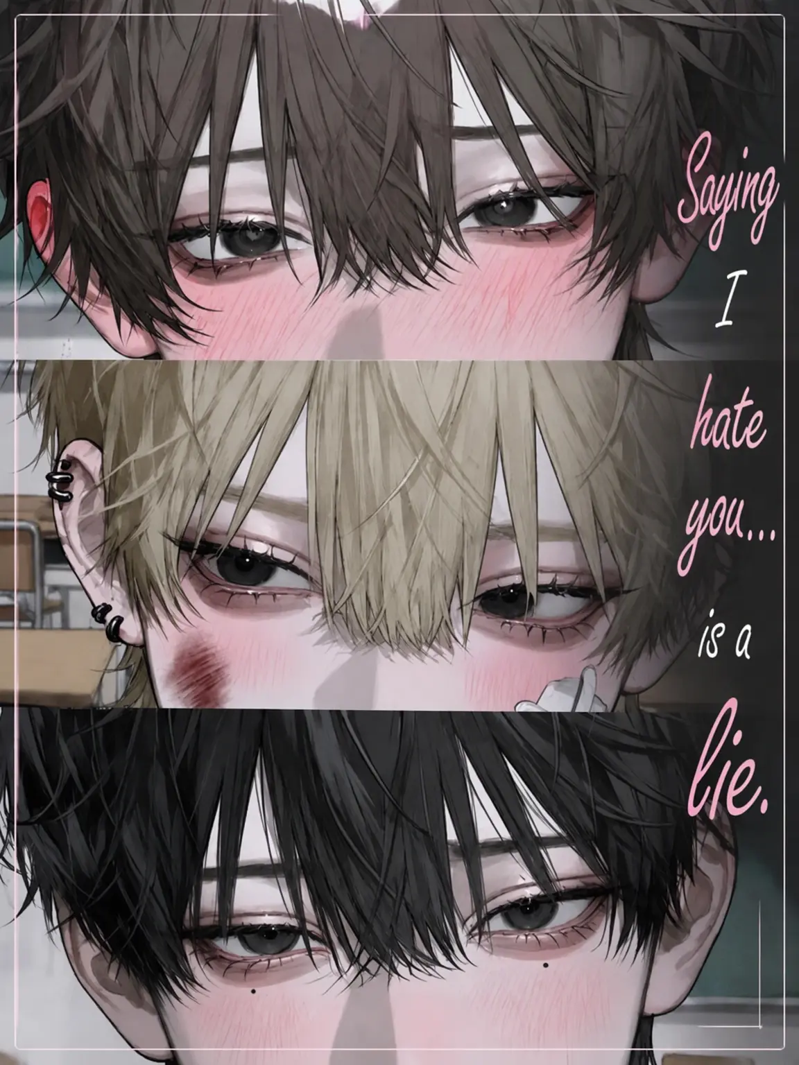 yuzunomikoto의 Saying I Hate You Is a Lie