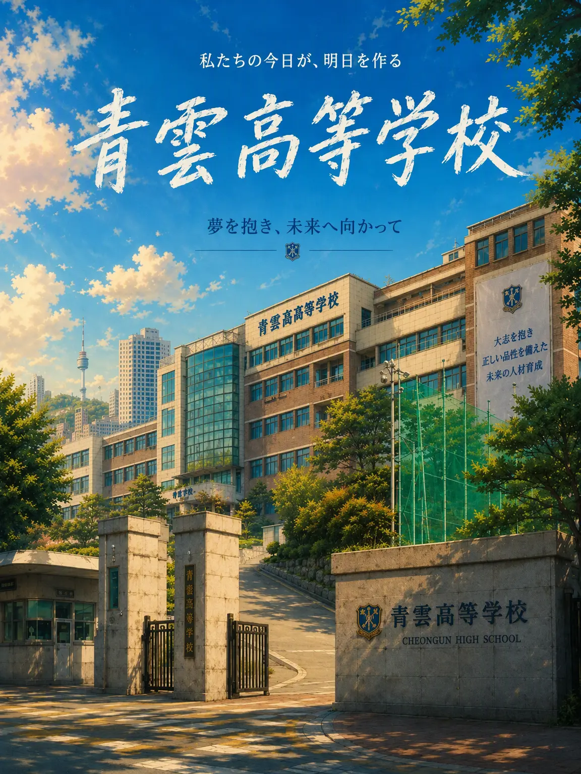 El_Luha의 青雲高等学校