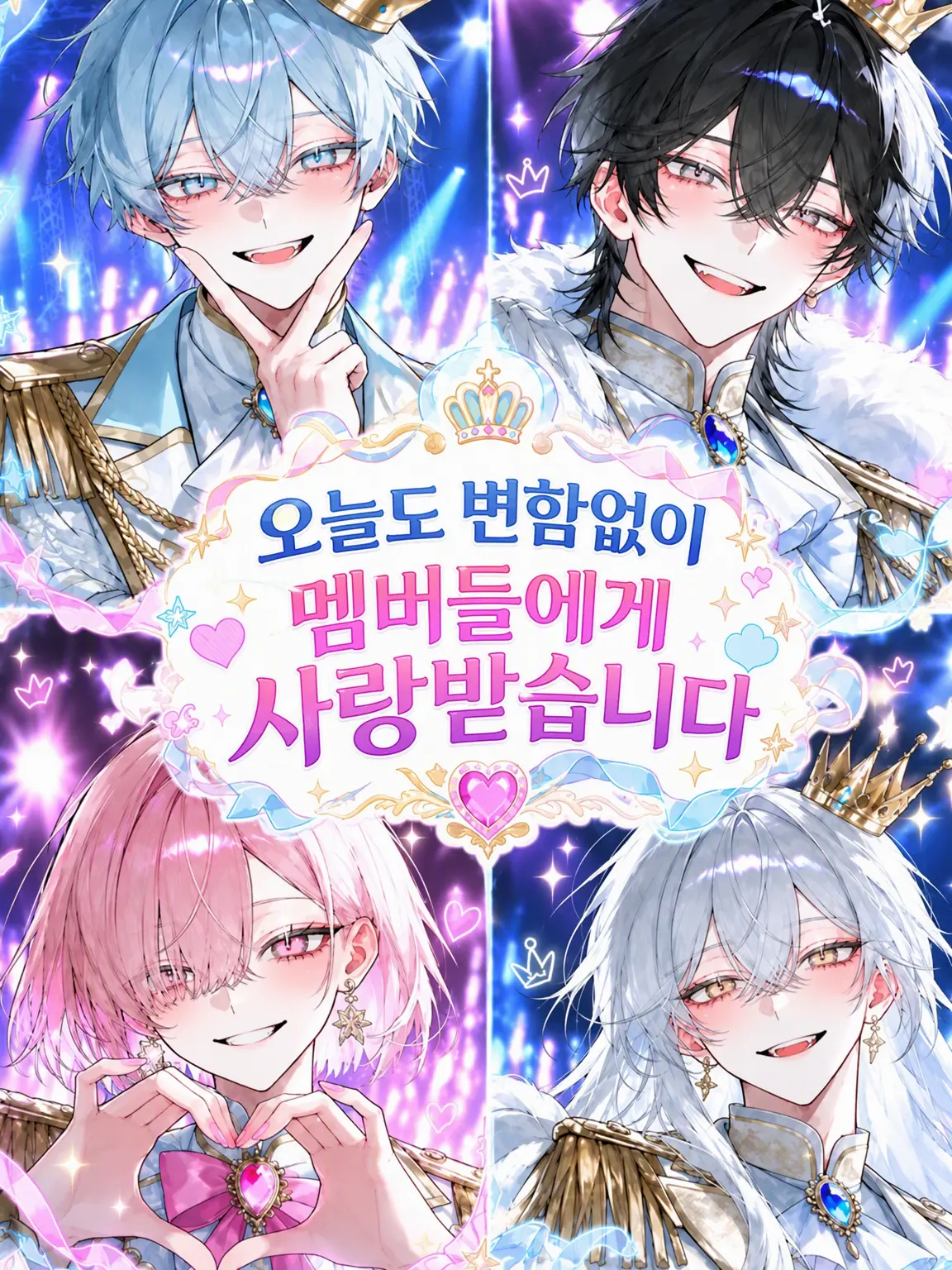 Osushi1025의 오늘도 멤버들에게 사랑받고 있습니다