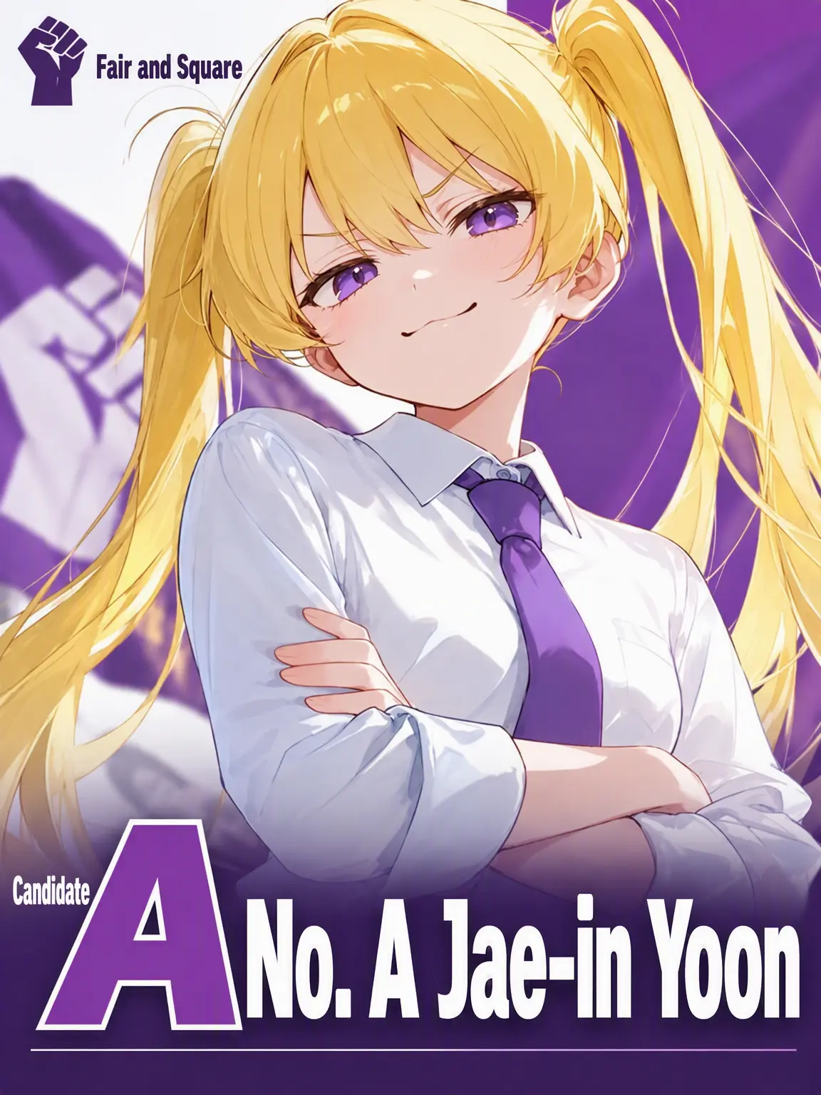 VILLAPARK의 Stern Politician Becomes a Blonde Girl