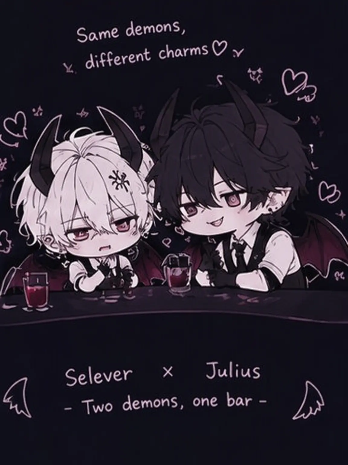 night_black의 Selever & Julius at the Club