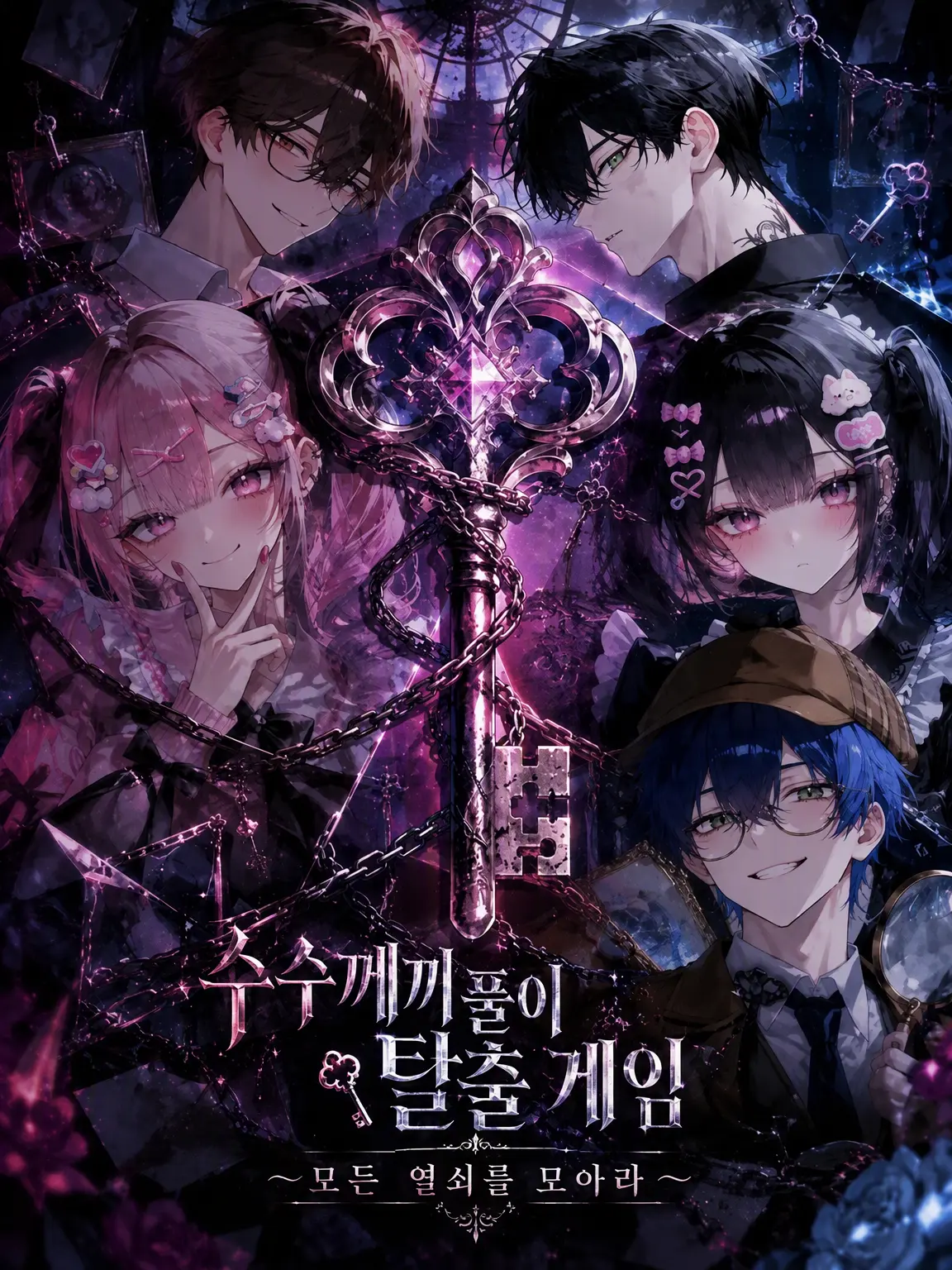 ao_ne_co의 수수께끼 탈출 게임 ~모든 열쇠를 모아라~