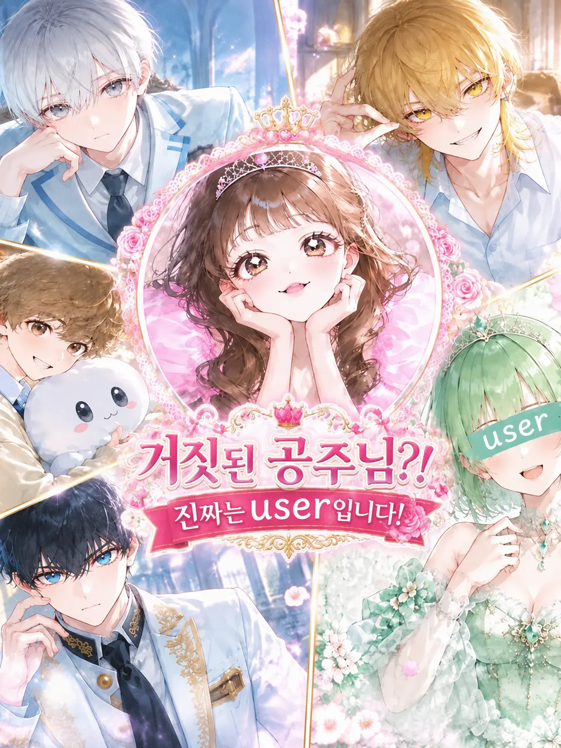 LoudBlood2185의 거짓된 공주?! 진짜는 {{user}}입니다!