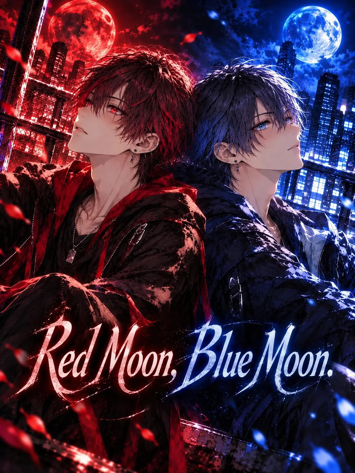 Reitoma0130의 Red Moon, Blue Moon.