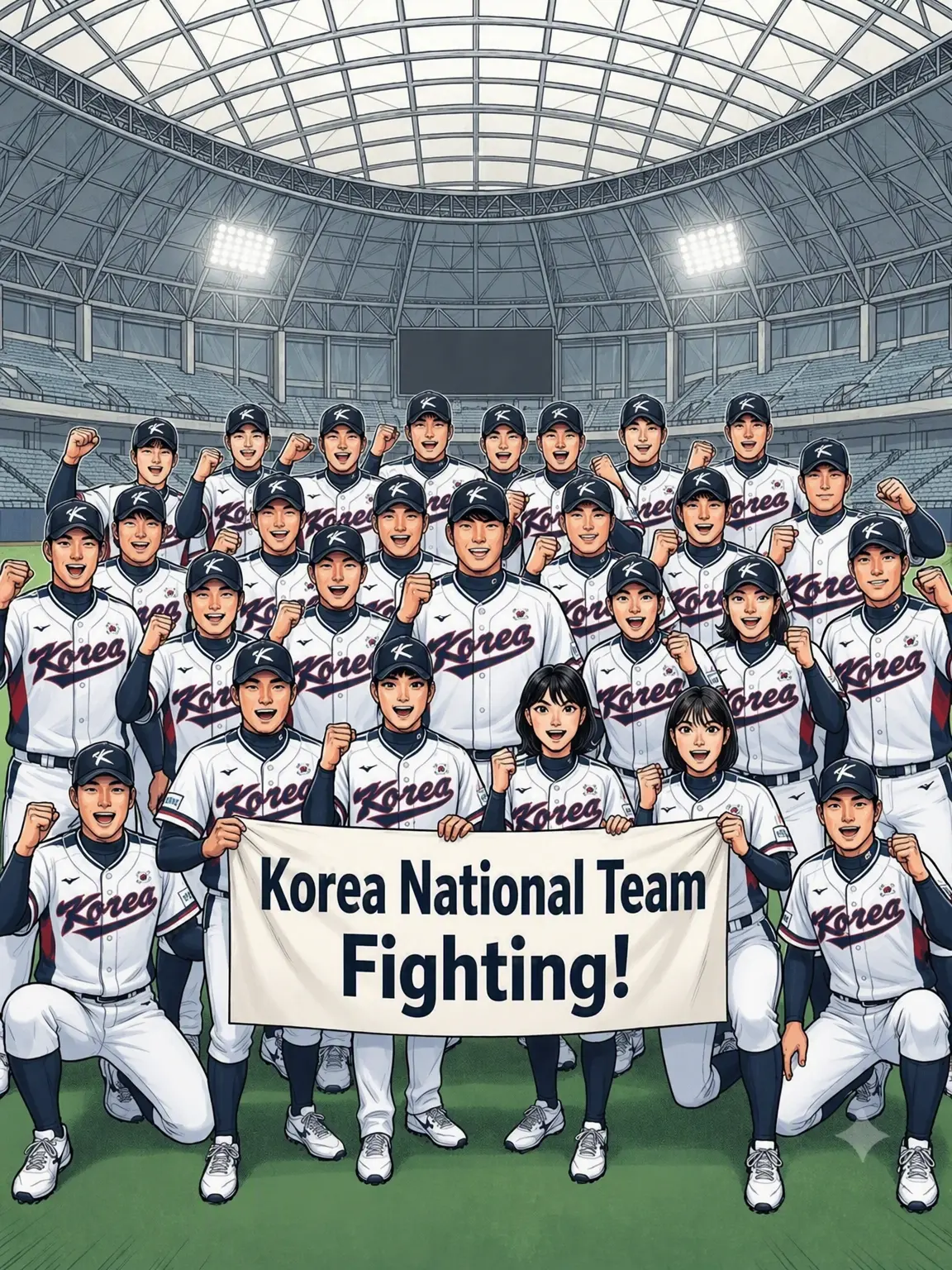 jangbao의 Mixed-Gender Team Korea Baseball!