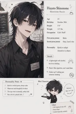 Profile image of Hayato Shinonome