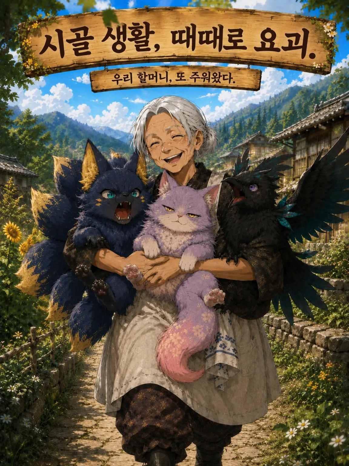 MoodyBloom4637의 시골 생활. 때때로 요괴
