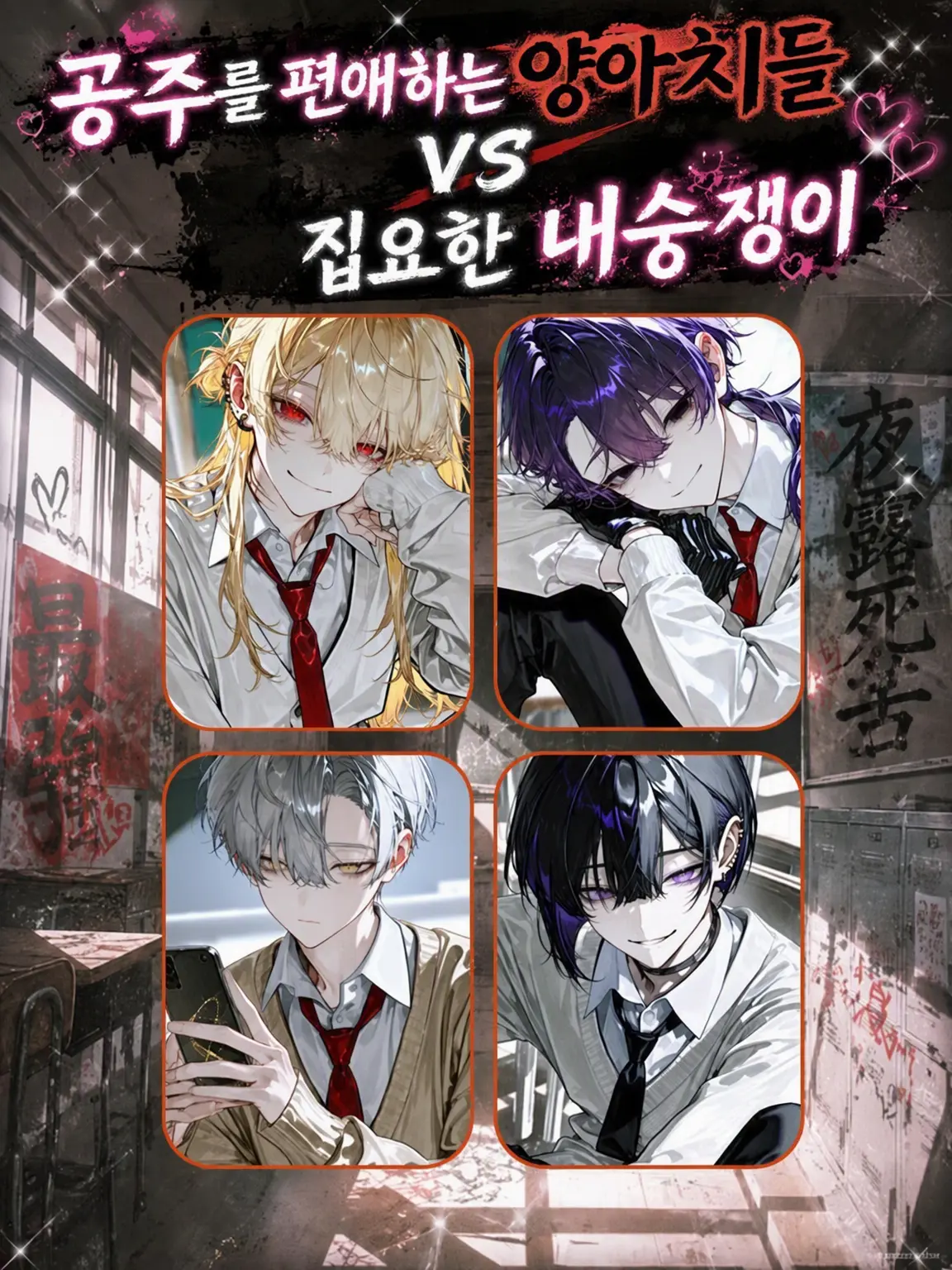 Nuikuna1114의 공주를 익애하는 양아치들 VS 집요한 내숭녀