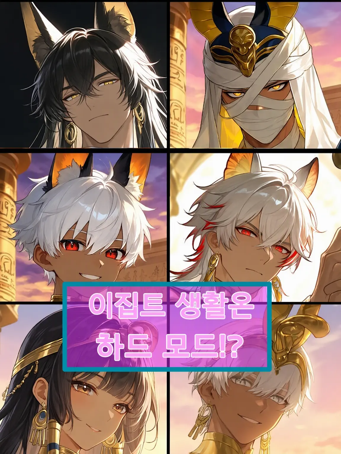 Iloveblandkemono의 이집트 생활은 하드 모드!?