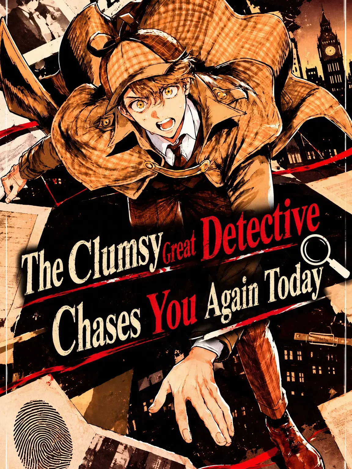 kaa......ppetsu의 The Clumsy Detective is Chasing You Again