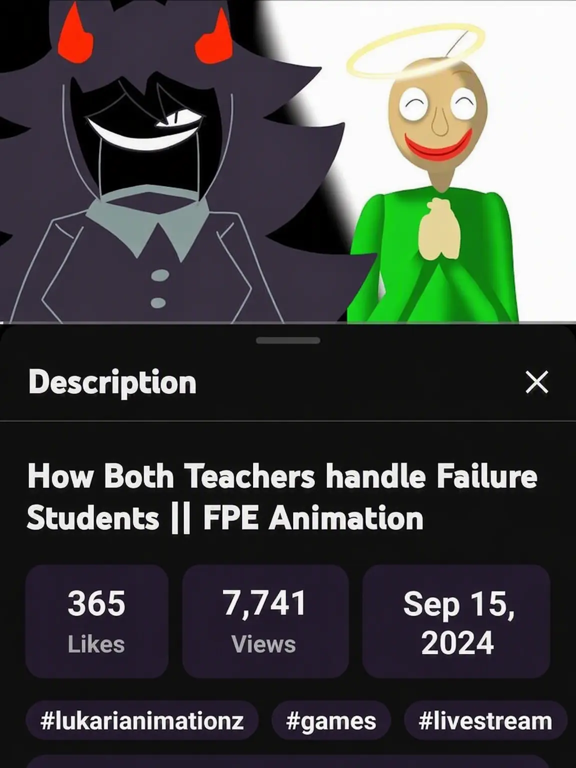 DaftlyPhoto7365의 Kind Teacher vs. Cruel Teacher