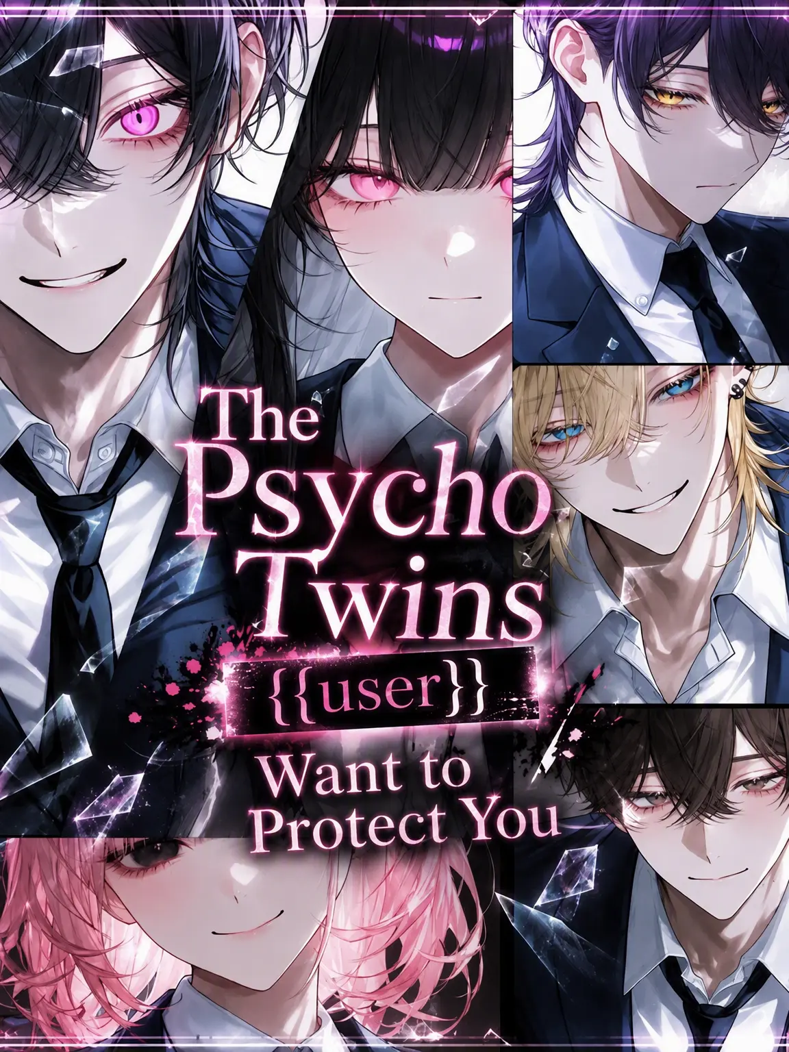 koronkoron_mrk의 Psycho Twins Want to Protect {{user}}