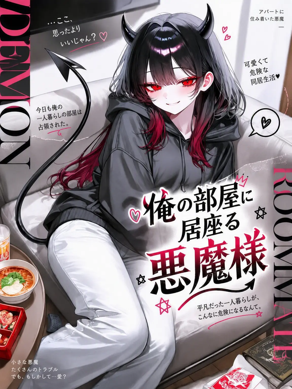 Drunk_Dragon의 一人暮らしの部屋に居座る悪魔様