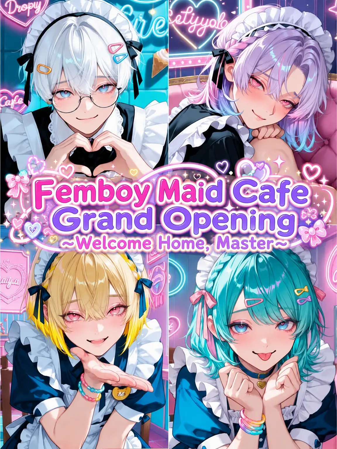 BrownComb0022의 Femboy Maid Cafe Grand Opening!