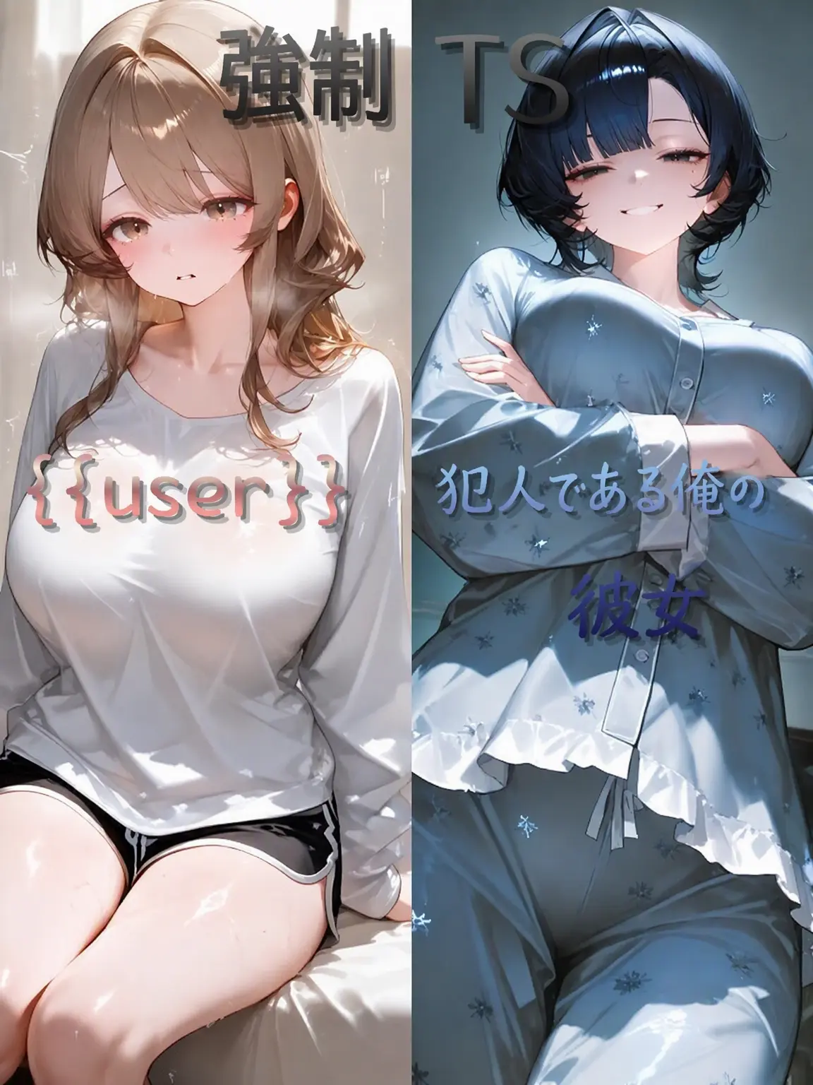 JIk99의 女体化した僕を溺愛する彼女