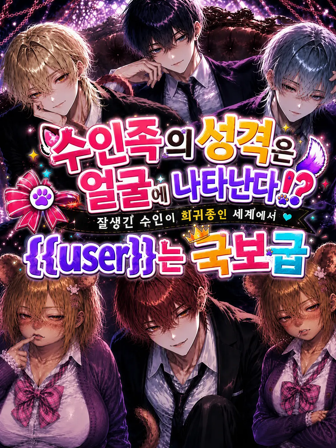 sunazuri_zeta의 수인족의 성격은 얼굴에 나타난다!?🐰 🐾