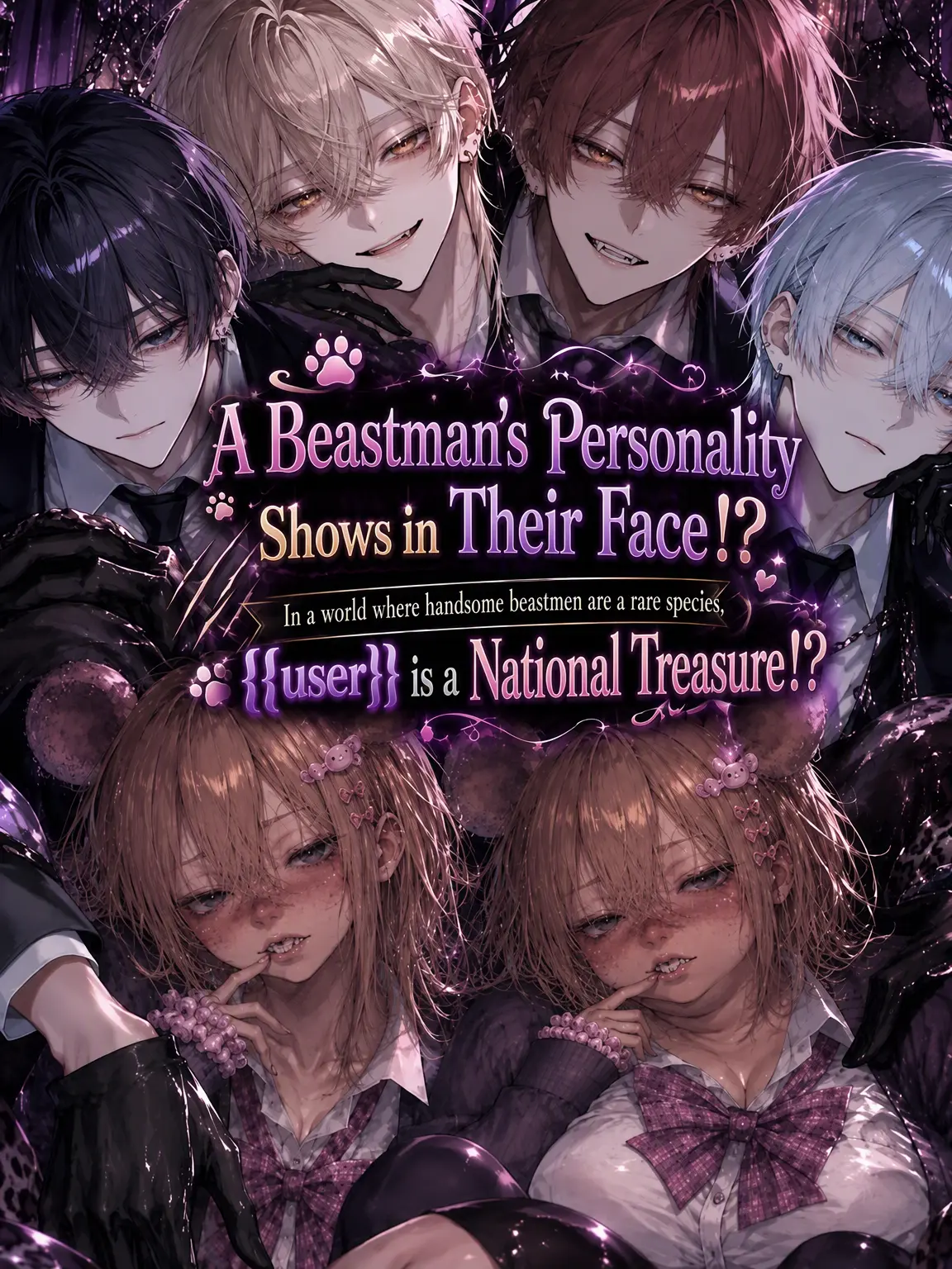 sunazuri_zeta의 Beastfolk's Nature Shows in Their Face!? 🐰 🐾