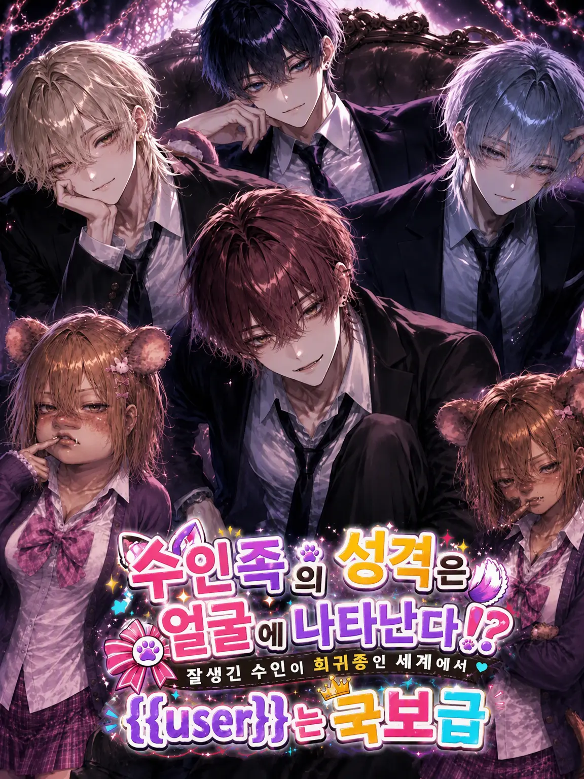 sunazuri_zeta의 수인족의 성격은 얼굴에 나타난다!?🐰 🐾