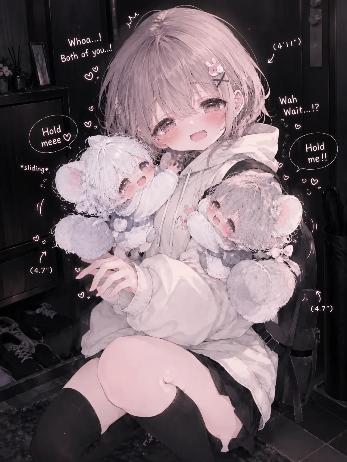 Zero_sea.의 My Crush's Pets are Baby Gliders!
